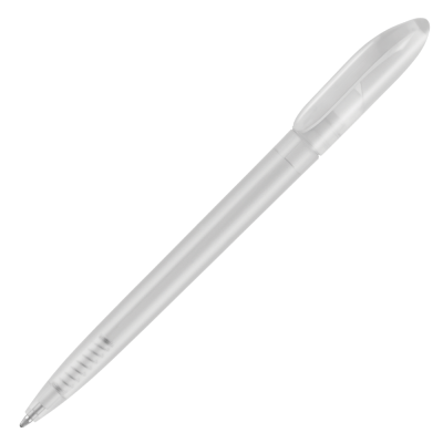 SUPERSAVER TWIST FROST BALL PEN - WHITE