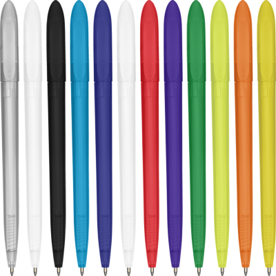 SUPERSAVER TWIST FROST BALL PEN (BLUE INK)