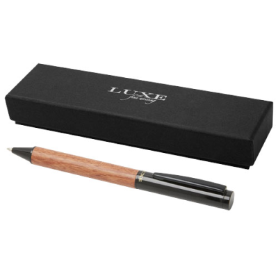 TIMBRE WOOD BALL PEN in Solid Black & Brown