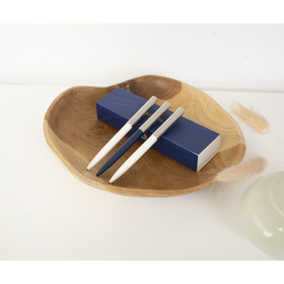 WATERMAN ALLURE DELUXE BALL PEN in White