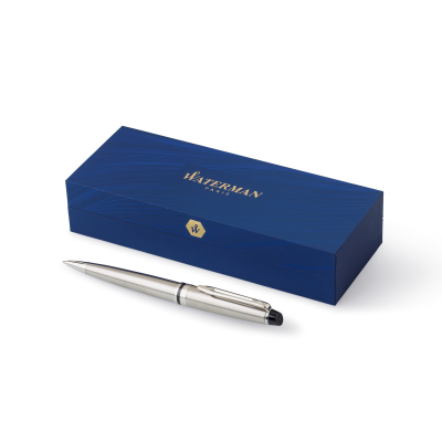 WATERMAN EXPERT STEEL BALL PEN in Silver