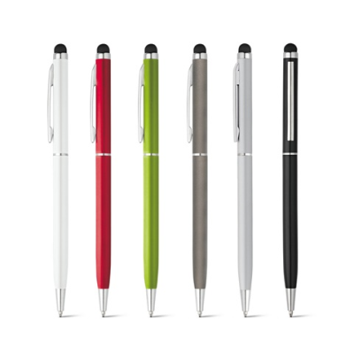 ZOE ALUMINIUM METAL BALL PEN with Twist Mechanism & Touch Tip