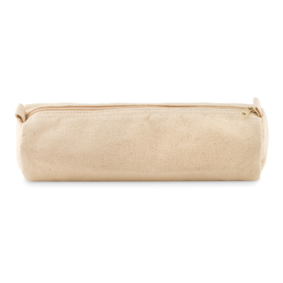 COTTON PENCIL CASE 320 GR & M² in Brown