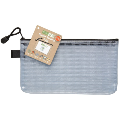 ECO-ECO 95% RECYCLED SUPER STRONG BAG (UK STOCK: SMALL PENCIL CASE)
