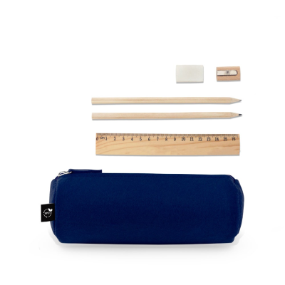 NOMAD MULTI-PURPOSE CASE in Recycled Felt in Blue