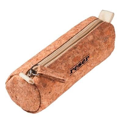 PENCIL CASE CORK in Brown