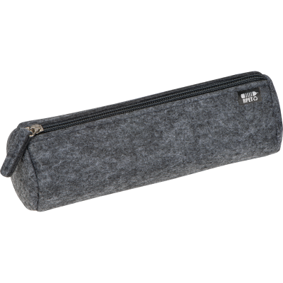 PENCIL CASE MADE FROM RECYCLED FELT in Anthracite Grey
