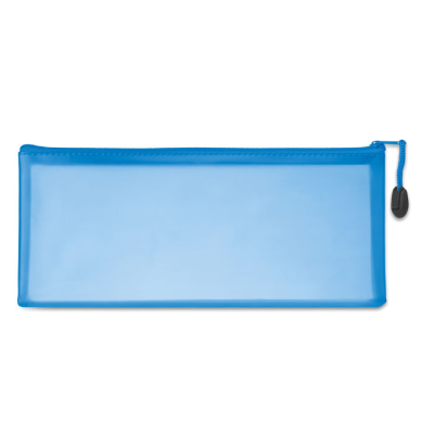 PVC PENCIL CASE in Blue