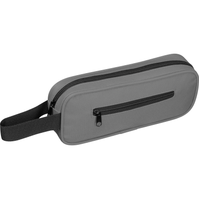 RPET PENCIL CASE NEUCHTEL in Silver Grey 