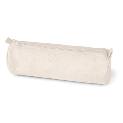 SCHOOLI 100% COTTON CANVAS PENCIL CASE in Light Natural