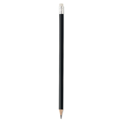 NATURAL PENCIL with Eraser in Black