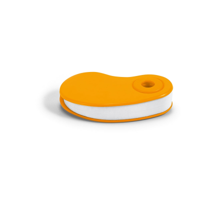 SIZA WHITE TPR ERASER with PP Protective Cover in Orange