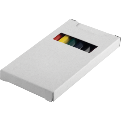 CARNIVAL COLOURING PENCIL SET FSC WOOD - 6 PACK WINDOW