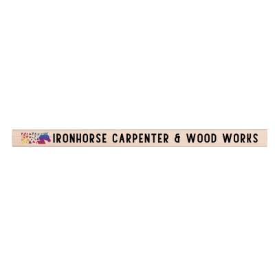 CARPENTERS WOOD PENCIL - NATURAL