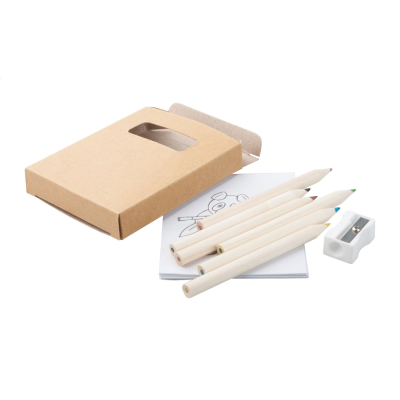 COLOURING SET in Natural