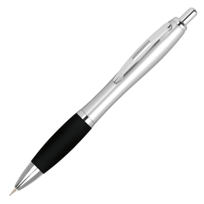 CONTOUR ARGENT MECHANICAL PENCIL - SILVER - BLACK