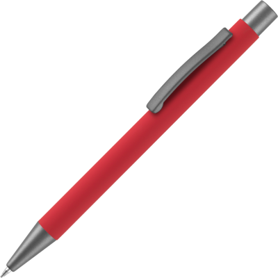 ERGO SOFT FEEL METAL MECHANICAL PENCIL - RED