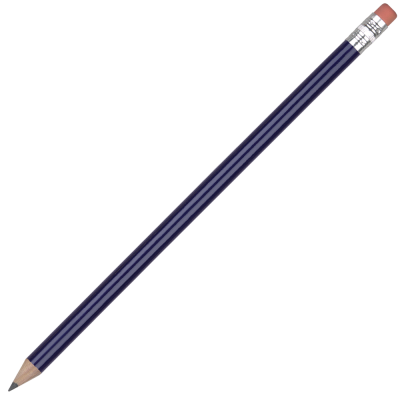FSC WOOD PENCIL with Pink Eraser - Blue