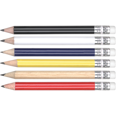 MINI WOOD PENCIL with Eraser