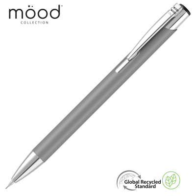 MOOD GRS RECYCLED SOFT FEEL METAL MECHANICAL PENCIL - COOL GREY