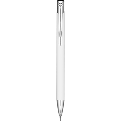MOOD SOFT FEEL METAL MECHANICAL PENCIL - WHITE