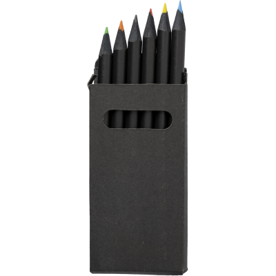 PENCIL SET (6PC) in Black