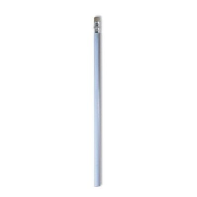 PENCIL with Eraser in White