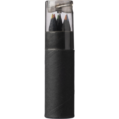 RECYCLED PENCIL SET in Black