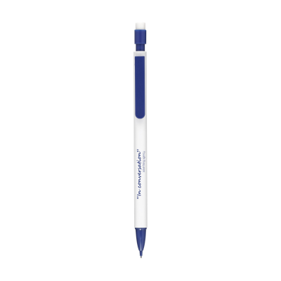 SIGNPOINT REFILLABLE PENCIL in Blue & White