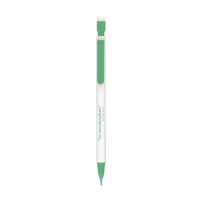 SIGNPOINT REFILLABLE PENCIL in Green & White
