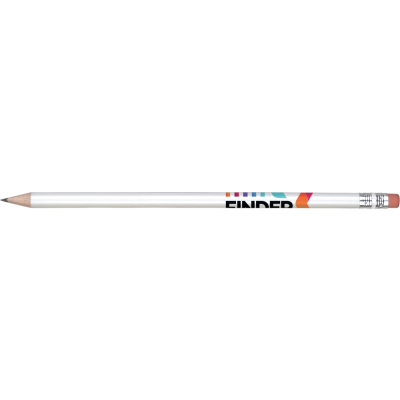 STANDARD WOOD PENCIL - with Eraser (Ultra Hd Print)