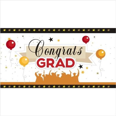 GRAD BANNERS GRADUATION FLAG