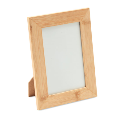 BAMBOO PHOTO FRAME in Brown