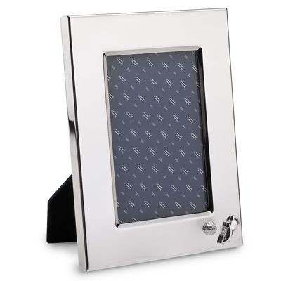 FOOTBALL METAL PHOTO FRAME in Silver