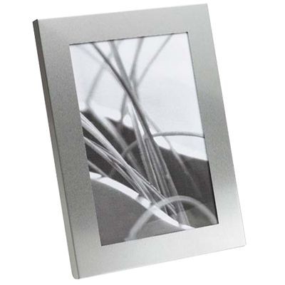 MATT ALUMINIUM SILVER METAL PHOTO FRAME