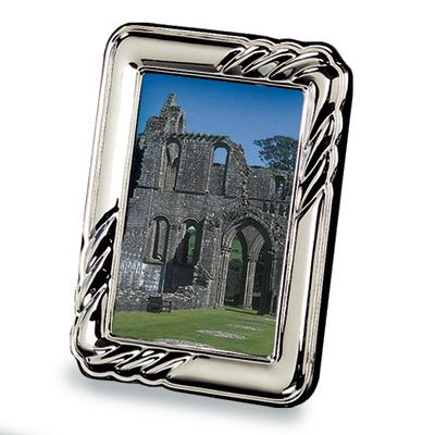 PHOTO FRAME in Silver Metal