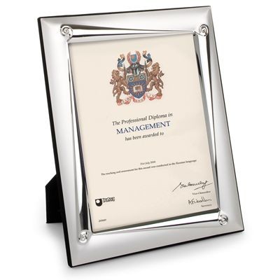 SILVER METAL PHOTO FRAME