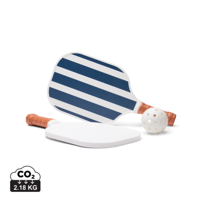 VINGA LAGOA PICKLEBALL SET in Navy, White