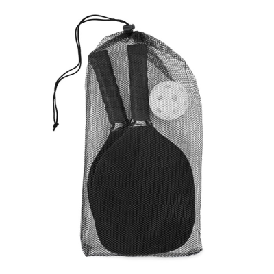 PICKLE BALL PADDLE SET in Black