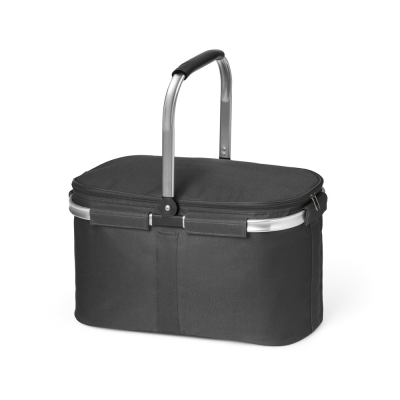 BASKIT FLEXIBLE PICNIC BASKET in 600D 25 L in Black