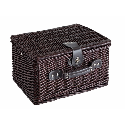 WICKER PICNIC BASKET SUNSET PARK FOR 2 PEOPLE