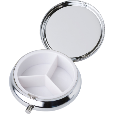 PILL BOX in Silver