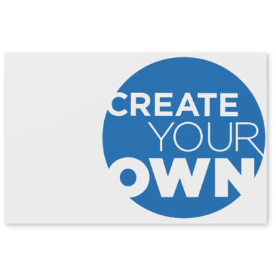 5-PIECES CUSTOMISABLE PLASTER PACK with Full Colour Printed Kraft Paper Envelope