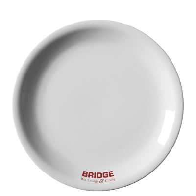 CERAMIC POTTERY PLATE - NARROW RIM (26CM)