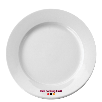 CERAMIC POTTERY PLATE (26CM)