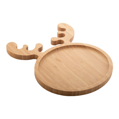 CHRISTMAS SNACK PLATE in Natural