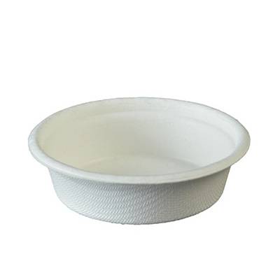 COMPOSTABLE FOOD SAMPLE PLATE