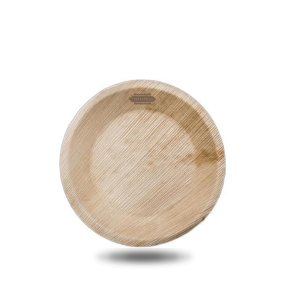 DEEP ROUND PALM LEAF PLATE (15CM)