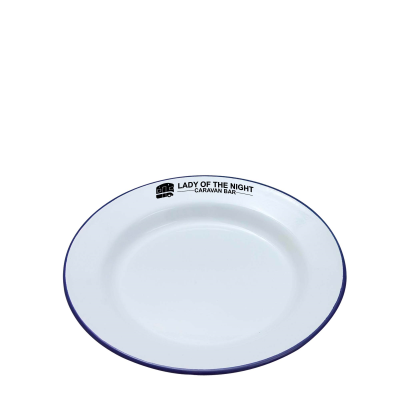 ENAMEL DINNER PLATE (20CM)