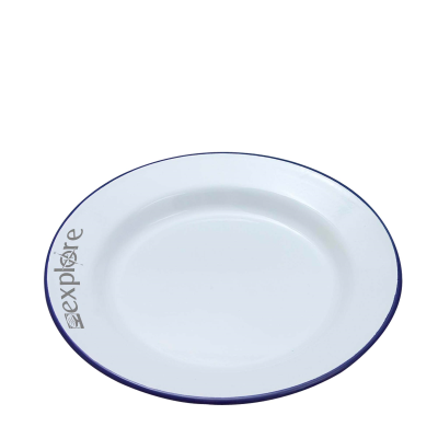 ENAMEL DINNER PLATE (24CM)